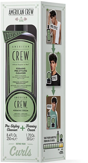 „American Crew Curls“ formavimo duetas