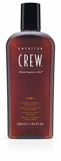 American Crew 3-IN-1 Šampūnas