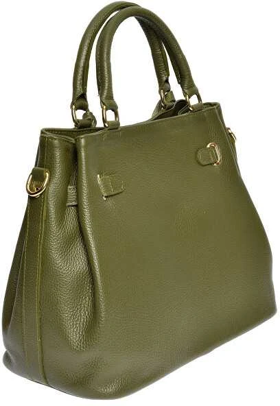 Anna Luchini Women's leather handbag AL 1762 Verde