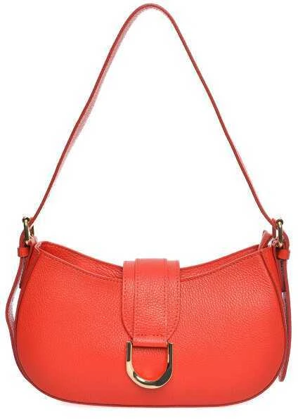 Anna Luchini Moteriška odinė rankinė Banana Bag AL1912T Rosso