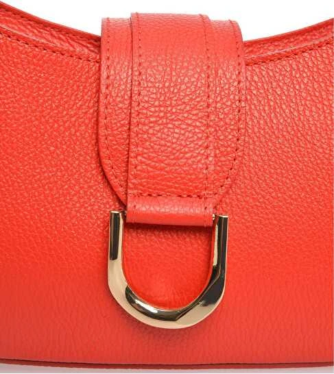 Anna Luchini Moteriška odinė rankinė Banana Bag AL1912T Rosso