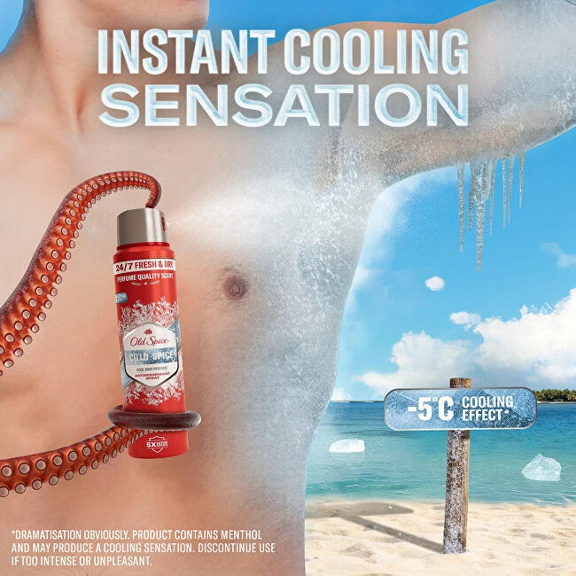 Antiperspiranto purškiklis „Cold Spice“ antiperspirantas 150 ml