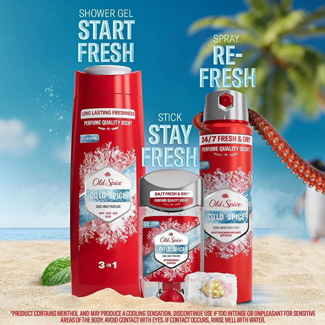 Antiperspiranto purškiklis „Cold Spice“ antiperspirantas 150 ml