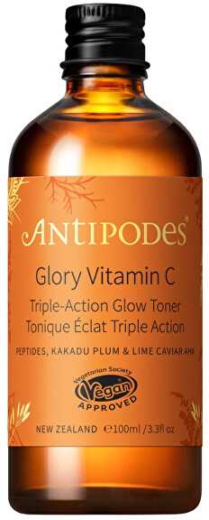 Antipodes Brightening skin tonic Glory Vitamin C (Glow Toneris) 100 ml 100ml makiažo valiklis