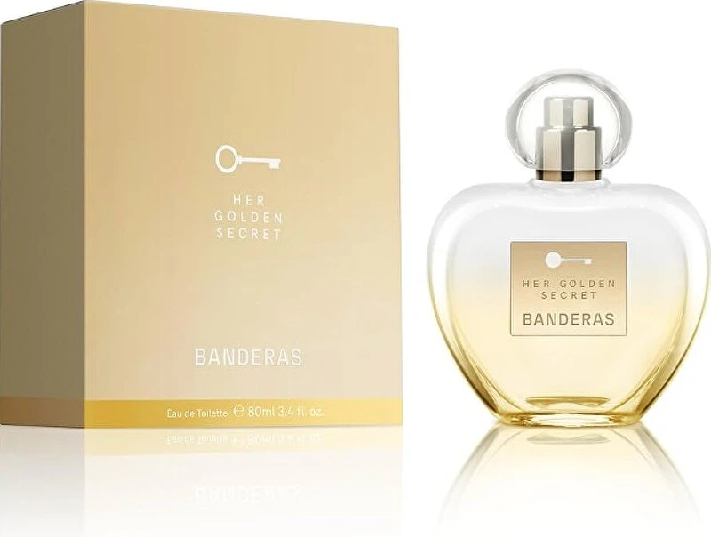 Kvepalai moterims Antonio Banderas Her Golden Secret EDT, 80 ml