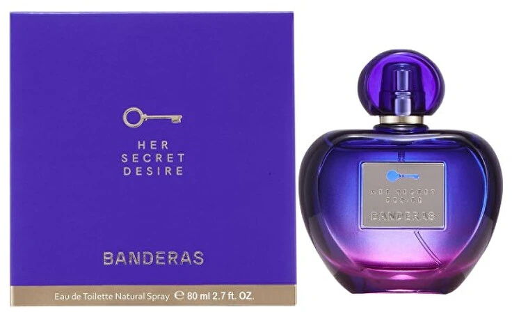 Antonio Banderas Her Secret Desire (Kvepalai Moterims) EDT 80ml