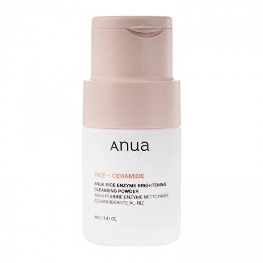 Anua Rice + Ceramide Enzyme Brightening Valomasis Pudra enziminė veido valomoji pudra, 40 g