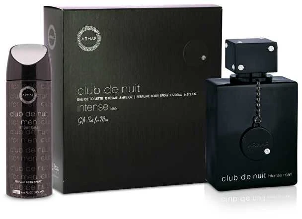 Armaf Club de Nuit Intense Man EDT rinkinys vyrams (EDT 105 ml + Body Purškiklis 200 ml)