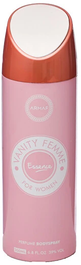 Armaf Vanity Femme Essence Purškiklis Corporal For Women, 200 ml Purškiklis