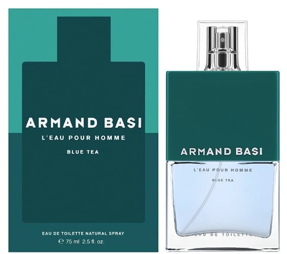Armand Basi L'Eau Pour Homme Mėlyna Tea tualetinis vanduo vyrams 75ml