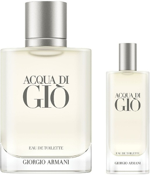 Armani Acqua Di Gio Pour Homme Giftset rinkinys vyrams (EDT, 100 ml + EDT, 15 ml)