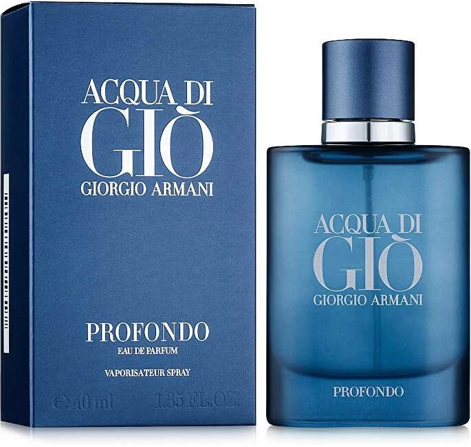 Kvepalai vyrams Giorgio Armani Acqua Di Giò Profondo EDP, 125 ml