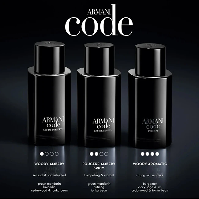 Armani Code Pour Homme - EDP (plnitelná) 75 ml + EDP 15 ml