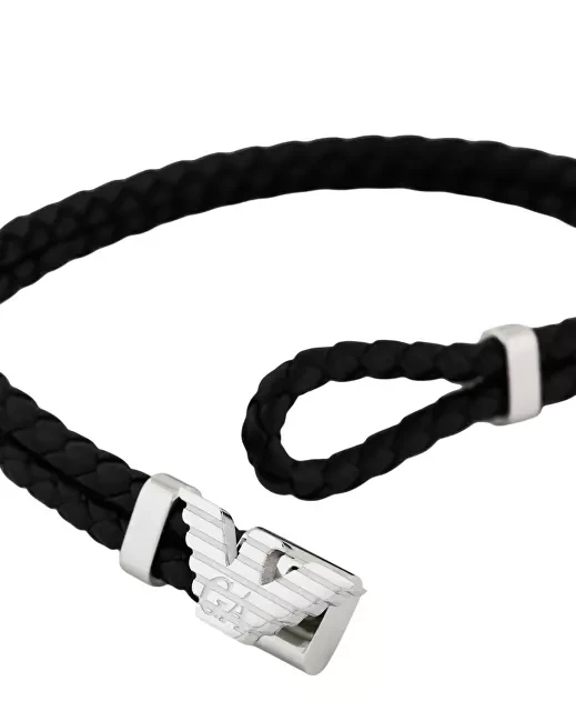 Armani Madinga odinė vyriška apyrankė EGS3237040
