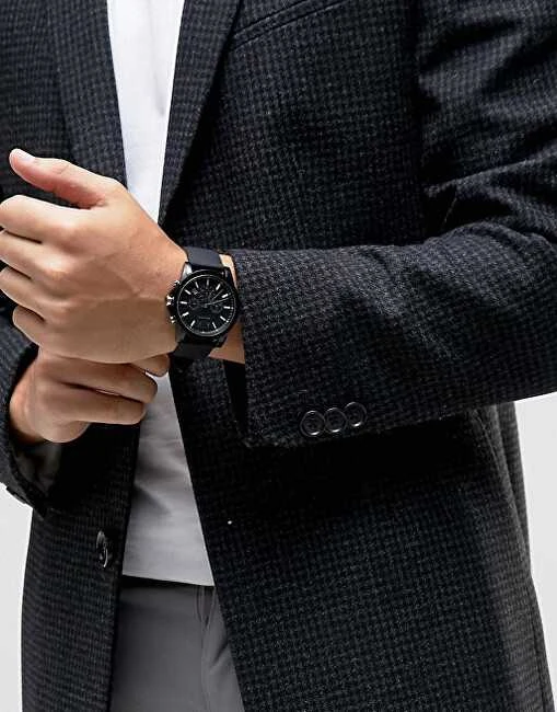 Laikrodis Armani Juodas Tech Sport Chrono AX1326