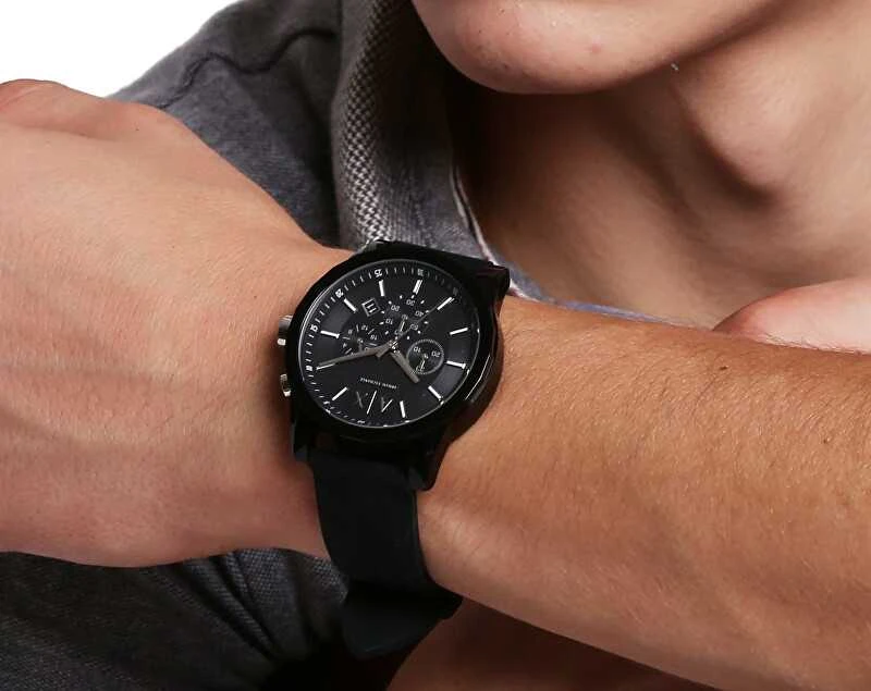 Laikrodis Armani Juodas Tech Sport Chrono AX1326