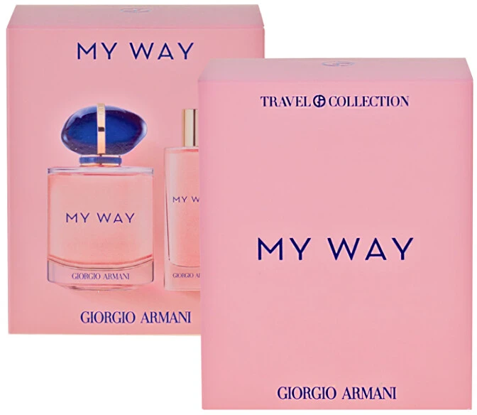 Giorgio Armani My Way Gift Set kvepalų rinkinys moterims (EDP, 90 ml + EDP, 15 ml)