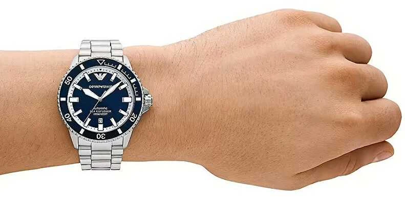 Vyriškas laikrodis EMPORIO ARMANI AR60079 Sea Explorer AUTOMATIC (zi110a) + BOX