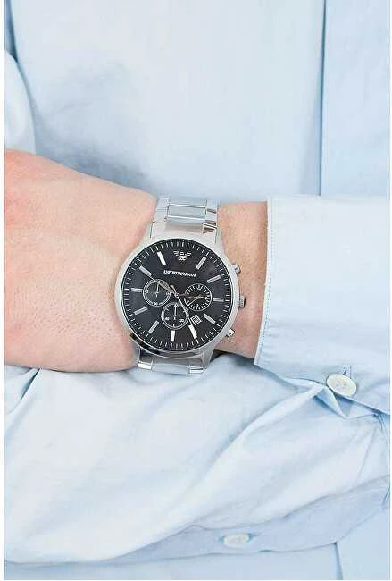 Vyriškas laikrodis EMPORIO ARMANI AR2460 - RENATO (zi002a)