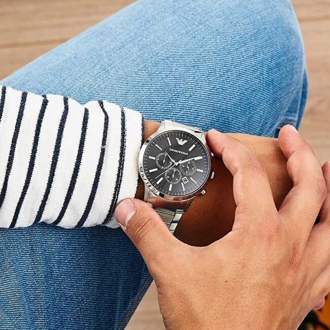 Vyriškas laikrodis EMPORIO ARMANI AR2460 - RENATO (zi002a)