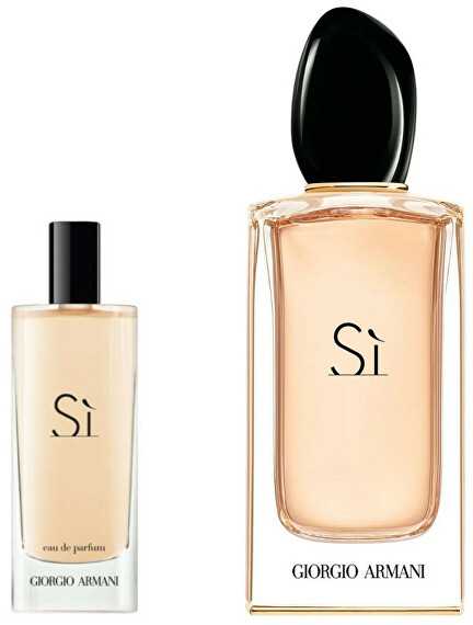 Giorgio Armani Si rinkinys moterims (kvepalai EDP, 100 ml + EDP, 15 ml)