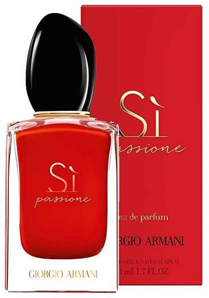 Giorgio Armani Sí Passione EDP parfumuotas vanduo moterims, 15 ml