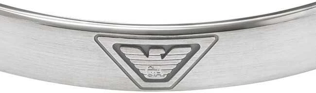 Armani Vyriška plieninė apyrankė su erelio logotipu EGS3127040
