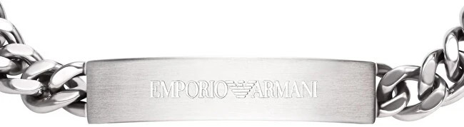 Armani Stilinga vyriška plieninė apyrankė EGS3304040