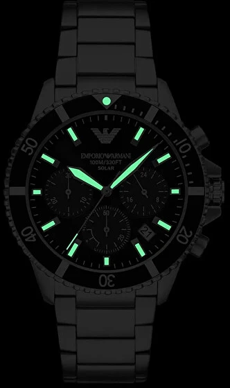 Vyriškas laikrodis EMPORIO ARMANI World Explorer AR11739 + DĖŽUTĖ