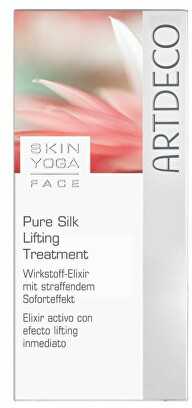 Artdeco švelnus lyginamąjį koncentratą su šilko ir perlų ekstraktu Skin Yoga Face (grynas šilko stangrinamasis kremas) 30 ml