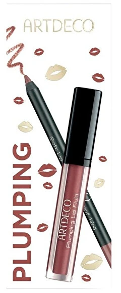 Artdeco Plumping Lip Fluid + Soft Lip Liner Atsparus vandeniui Set 28