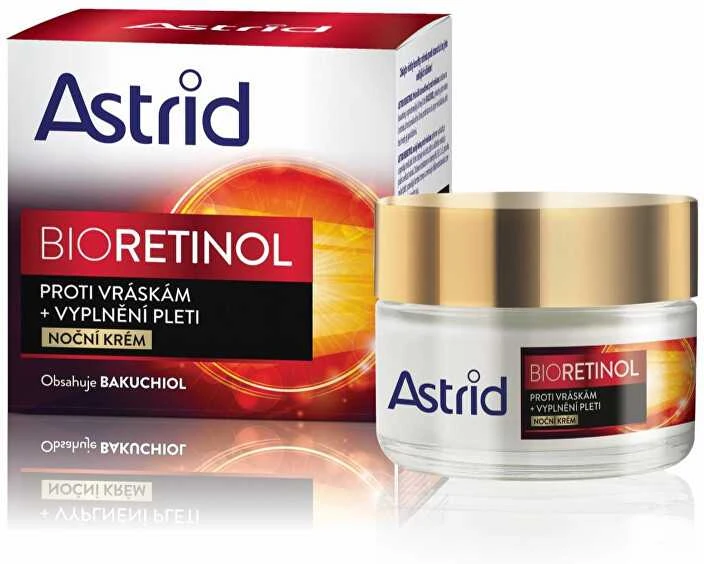 Astrid Bioretinol Night Skin kreminis, 50 ml