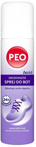 Astrid PEO batų dezodorantas flakone