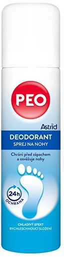 Astrid PEO Foot Dezodorantas Foot Purškiklis unisex, 150 ml
