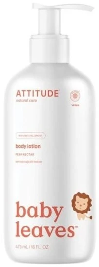Attitude Baby leaves kūno losjonas su kriaušių sulčių kvapu (Losjonas kūnui) 473 ml