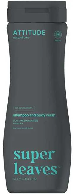 Attitude , MEN, Šampūnas i żel do mycia ciała 2 w 1, SCALP CARE MEN, 473 ml