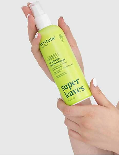 Attitude Natūralus maitinamasis plaukų šukavimo purškiklis Super Leaves (Hair Detangler) 240 ml