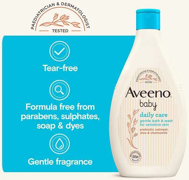 Aveeno Baby Daily Care (Hair & Kūno prausiklis) 250 ml