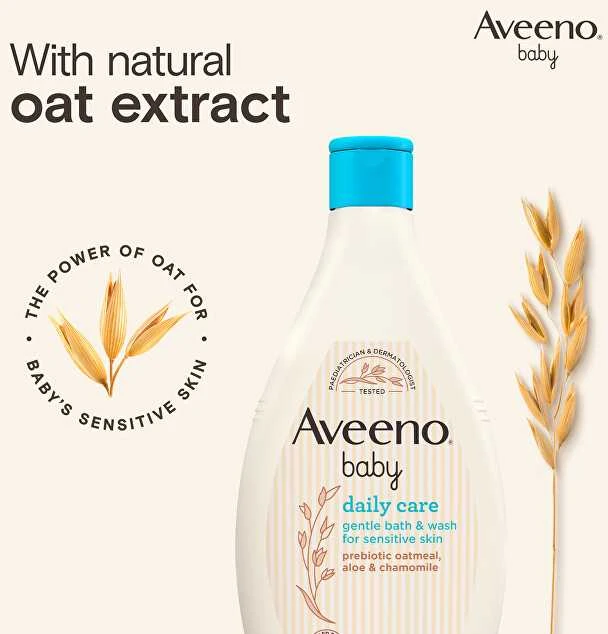 Aveeno Baby Daily Care (Hair & Kūno prausiklis) 250 ml