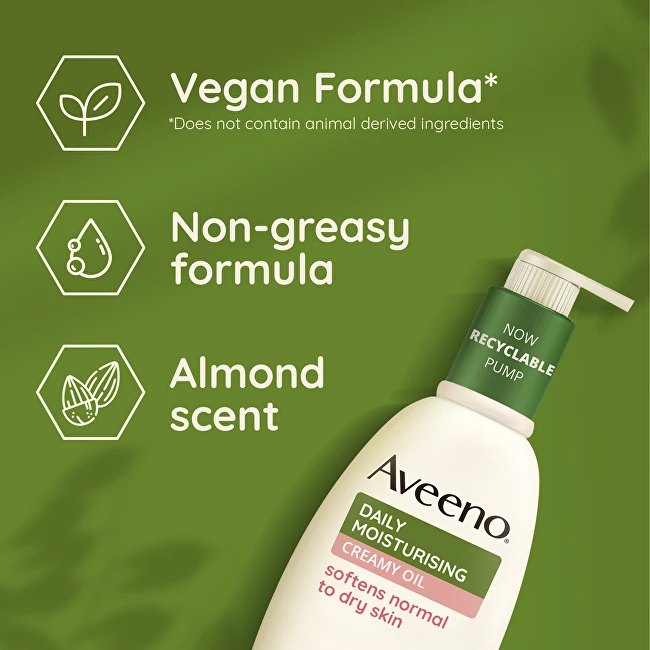 Aveeno Daily Moisturizing Creamy Oil Body Kreminis