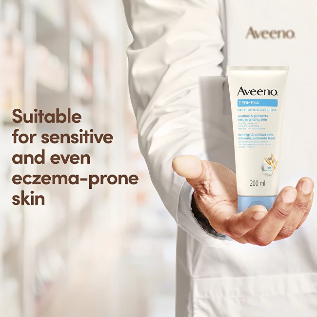 Aveeno Dermexa Daily Emollient Kreminis Body Kreminis unisex, 200 ml