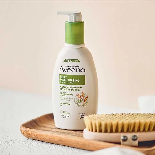 Aveeno Daily Moisturising Unscented Losjonas kūnui (Lotion) 300 ml