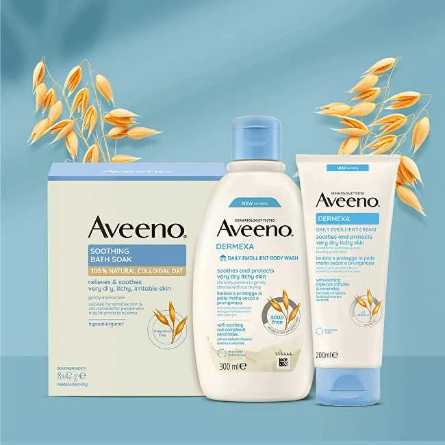 Aveeno raminanti vonia, mirkoma vonios druska