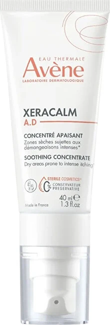 Avène Xeracalm Concentration veido ir kūno koncentratas, 50 ml