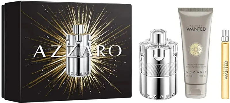 Azzaro Wanted dovanų rinkinys, 185 ml