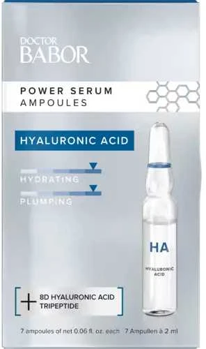 BABOR 10D hialurono rūgšties ampulės. 10D Hyaluronic Acid Ampoule Serum Concentrate