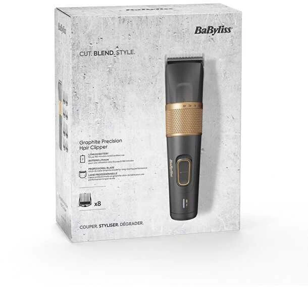 MASZYNKA DO STRZYŻENIA BABYLISS GRAPHITE PRECISION HAIR CLIPPER E987E