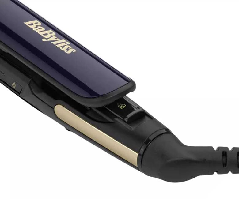 BaByliss ST484E plaukų formavimo įrankis Tiesintuvas Šiltas Juodas, Auksinis 3.3 m