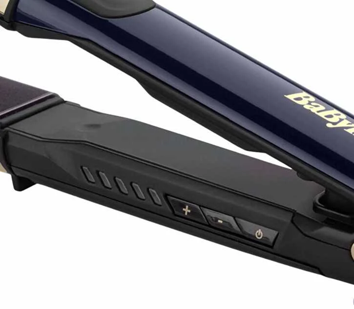 BaByliss ST484E plaukų formavimo įrankis Tiesintuvas Šiltas Juodas, Auksinis 3.3 m