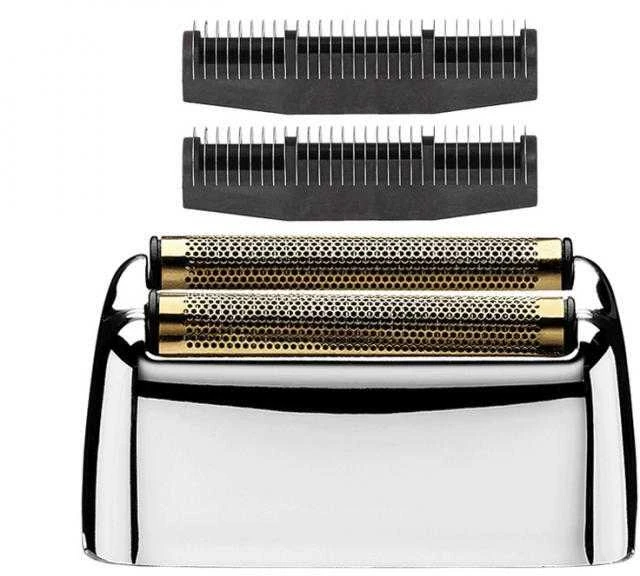 Tinklelio ir peiliukų rinkinys plaukų skutimo mašinėlei Babyliss Pro Replacement Foil Head 2 Cutters FXRF2E, skirtas plaukų skutimo mašinėlei FXFS2E
